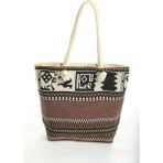 Otho Bag Otantik Desenli Kadın Omuz Çantası - Turkuaz