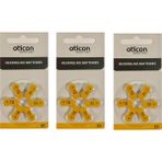 Oticon 10 Numara İşitme Cihazı Pili 3 Paket 18 Adet - 3'lü