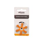 Oticon 13 Kulak Işitme Cihazı Pili 6 Lı Paket