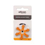 Oticon 13 Numara 1.45V İşitme Cihazı Pili 6'lı