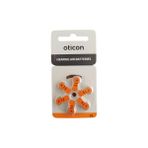 Oticon 13 Numara 6'lı Işitme Cihazı Pili