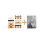 Oticon 13 Numara Işitme Cihazı Pili (10 PAKET X 6= 60 ADET) Hediye Hortum (8 ADET)