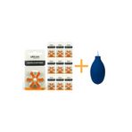 Oticon 13 Numara Işitme Cihazı Pili (10 Paket X 6= 60 Adet) + Temizleme Pompası Yesmed