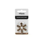 Oticon 312 Kulak Işitme Cihazı Pili 6 Lı Paket