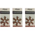 Oticon 312 Numara İşitme Cihazı Pili 3 Paket 18 Adet - 3'lü