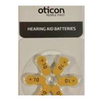 Oticon İşitme Cihazı pili 10 numara