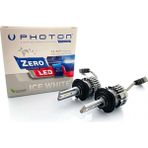Oto Aksesuarcım Photon Zero +3 Plus Seri Mini Slim H4 LED Xenon Far Ampulü Buz Beyaz 12-24V