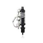 Oto Araba Anahtarlık Coilover Ayarlanabilir Siyah Metal