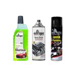 Oto Bakım Seti Ebrayn 1 Ad Oto Şampuanı + 1 Ad Susuz Motor Temizleyici + 1 Ad Lastik Parlatıcı