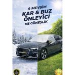 Oto Branda Araba Brandası Buzlanma Önleyici Çadırı Örtüsü Araç Tentesi Ön Cam Güneşlik Camı Buz Kar