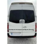 Oto Cam Yazı Sözleri Ticari-Servis-Dolmuş-Panelvan Uzun Sticker Model 2 - Renkli - Standart