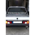 Oto Cam Yazı Sözleri Ticari-Servis-Dolmuş-Panelvan Uzun Sticker Model 30 - Siyah - Standart