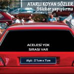 Oto Cam Yazilari - Anlamli Sozler Turkce Sozler