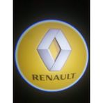 Oto Çizgi Renault Kapı Altı LED Logo Pilli