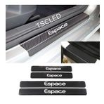 Oto Escape Karbon Kapı Eşiği Koruma Sticker (4 Adet)