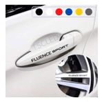 Oto Fluence İçin Kapı Kolu Ve Jant Sticker