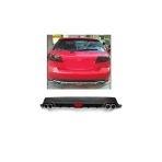 Oto H.i.t. Chevrolet Lacetti Uyumlu Body Kit Difüzör 4 Çıkış Yuvarlak Siyah Model 2