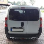 Oto H.i.t. Citroen Nemo Uyumlu Body Kit Difüzör 4 Çıkış Yuvarlak Gri Model 1