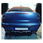 Oto H.i.t. Fiat Brava Uyumlu Body Kit Difüzör 4 Çıkış Gri Yuvarlak