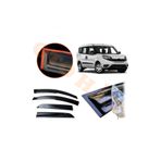 Oto h.i.t. Fiat Doblo D4 Cam Rüzgarlığı Parlak Siyah Tam Uyumlu