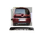OTO H.İ.T. FİAT FİORİNO UYUMLU BODY KİT DİFÜZÖR 2 ÇIKIŞ KARE GRİ MODEL 3