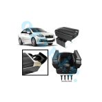Oto h.i.t. Fiat Linea Uyumlu Kol Dayama Kolçak Usb'li Bardaklıklı Çift Açılır Siyah Deri 1.sınıf Kaliteli