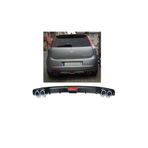 Oto H.i.t. Fiat Punto Uyumlu Body Kit Difüzör 4 Çıkış Siyah Yuvarlak