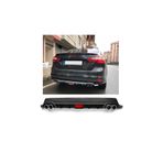Oto H.i.t. Ford Focus 3 Uyumlu Body Kit Difüzör 4 Çıkış Yuvarlak Siyah Model 2
