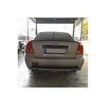 Oto H.i.t. Hyundai Accent Admire Uyumlu Body Kit Difüzör 4 Çıkış Yuvarlak Gri Model 1