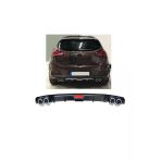 Oto H.i.t. Kia Ceed Uyumlu Body Kit Difüzör 4 Çıkış Siyah Yuvarlak