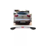 Oto H.i.t. Kia Rio Uyumlu Body Kit Difüzör 4 Çıkış Gri Yuvarlak
