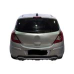 Oto H.i.t. Opel Corsa D Uyumlu Body Kit Difüzör 4 Çıkış Yuvarlak Gri Model 1