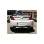 Oto h.i.t. Opel Insignia Uyumlu Body Kit Difüzör 4 Çıkış Yuvarlak Gri Model 3