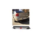 Oto H.i.t. Opel Vectra C Uyumlu Body Kit Difüzör 4 Çıkış Yuvarlak Gri Model 1