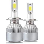 Oto h.i.t. Peugeot 206 Kısa Farlar Için Uyumlu Şimşek Etkili LED Xenon Beyaz Far Ampulü