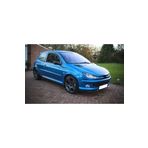 Oto H.i.t. Peugeot 206 Uyumlu Ön Tampon Eki Cupra Lip Mat Siyah Body Kit