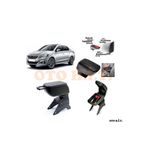 OTO H.İ.T. PEUGEOT 301 MAKTAJLI Uyumlu Kol Dayama Ve Kolçak Sürgülü Bardaklıklı Ayarlanabilir Siyah Deri
