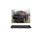 Oto H.i.t. Peugeot 308 Uyumlu Body Kit Difüzör 4 Çıkış Yuvarlak Siyah Model 2