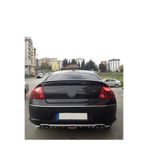 Oto H.i.t. Peugeot 407 Uyumlu Body Kit Difüzör 4 Çıkış Yuvarlak Gri Model 1
