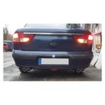Oto H.i.t. Renault Megane 1 Uyumlu Body Kit Difüzör 4 Çıkış Siyah Yuvarlak