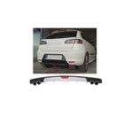 Oto H.i.t. Seat İbiza Mk2 Uyumlu Body Kit Difüzör 4 Çıkış Gri Yuvarlak