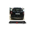 Oto H.i.t. Skoda Fabia Orta Kasa Uyumlu Body Kit Difüzör 4 Çıkış Yuvarlak Siyah Model 2
