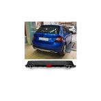 Oto H.i.t. Skoda Fabia Yeni Kasa Uyumlu Body Kit Difüzör 4 Çıkış Yuvarlak Siyah Model 2