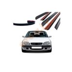 Oto H.i.t. Toyota Corolla 01-02 Uyumlu Bagaj Üstü Spoiler Mat Siyah