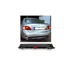 Oto H.i.t. Toyota Corolla 06-10 Uyumlu Body Kit Difüzör 4 Çıkış Yuvarlak Siyah Model 2