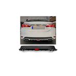 Oto H.i.t. Toyota Corolla 12-19 Makyajlı Uyumlu Body Kit Difüzör 4 Çıkış Yuvarlak Siyah Model 2
