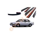 Oto H.i.t. Toyota Corolla 88-92 Uyumlu Bagaj Üstü Spoiler Mat Siyah
