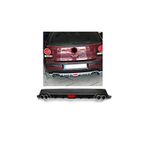 Oto H.i.t. Volkswagen Polo 04-09 Uyumlu Body Kit Difüzör 4 Çıkış Yuvarlak Siyah Model 2