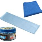 Oto Kaporta Tampon Cizik Giderici Pasta Cila Microfiber kurulama Bezi ve Mikrofiber cam bezi seti