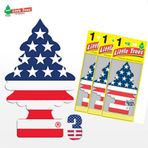 Oto Koku Little Trees Amerikan Bayrağı Koku Vanilla Pride 3 Adet